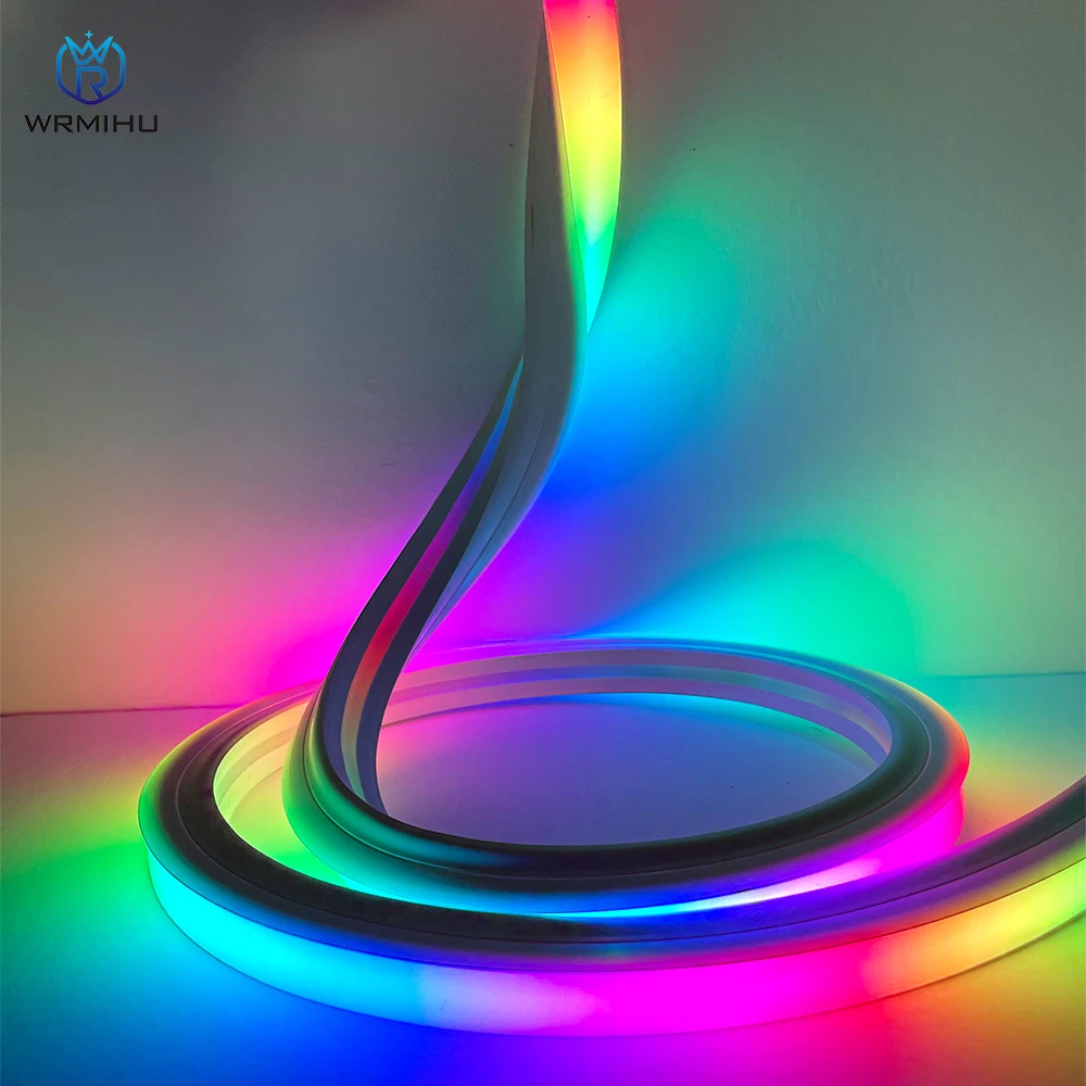 5 в постоянного тока WS2812B SK6812 60/144 светодиодов/mSmart RGB фотолента индивидуальная