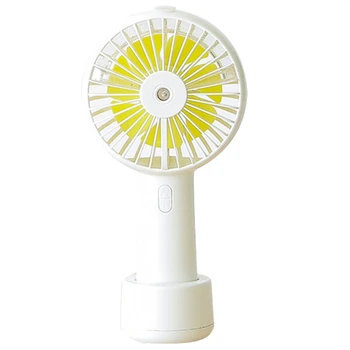 

2000Mah Portable Water Spray Mist Fan Electric Usb Rechargeable Handheld Mini Fan Cooling Air Conditioner Humidifier For Outdoor