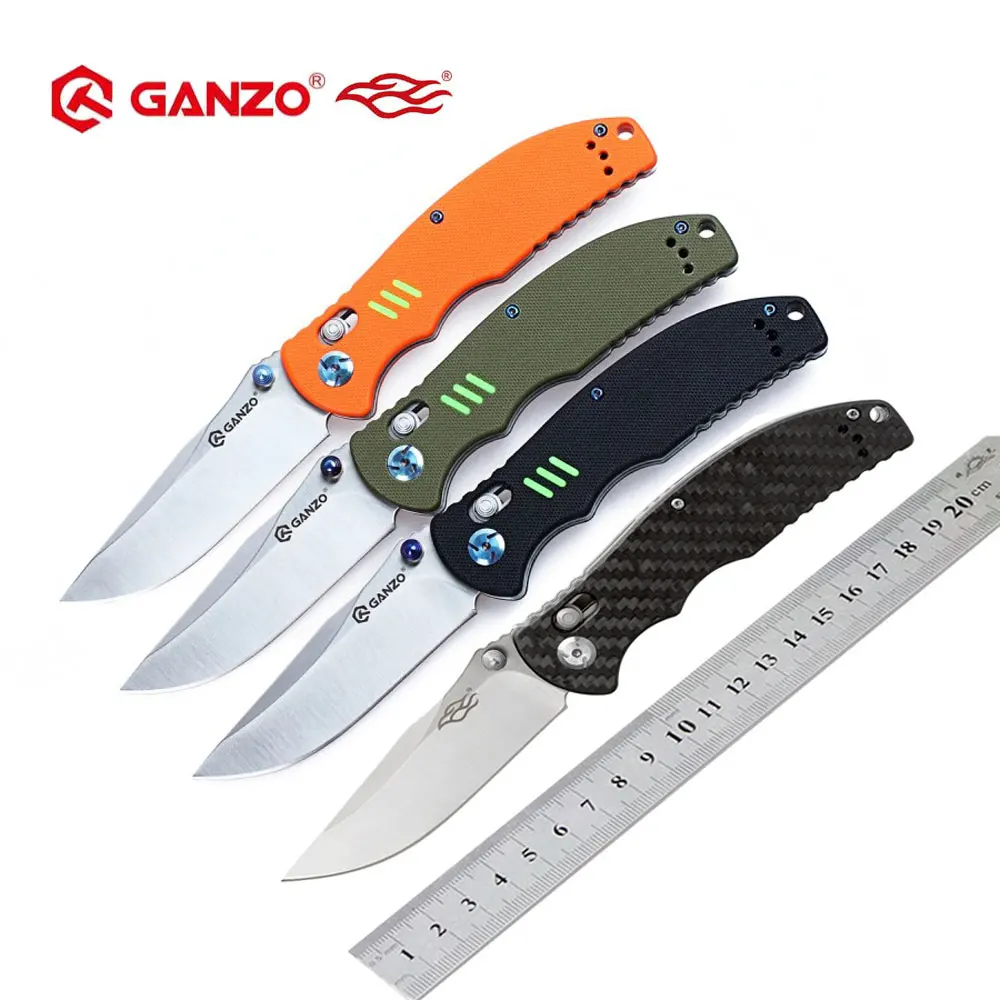 Складной нож Firebird Ganzo F7501 440C G10 карманный тактический Клинок с рукояткой из