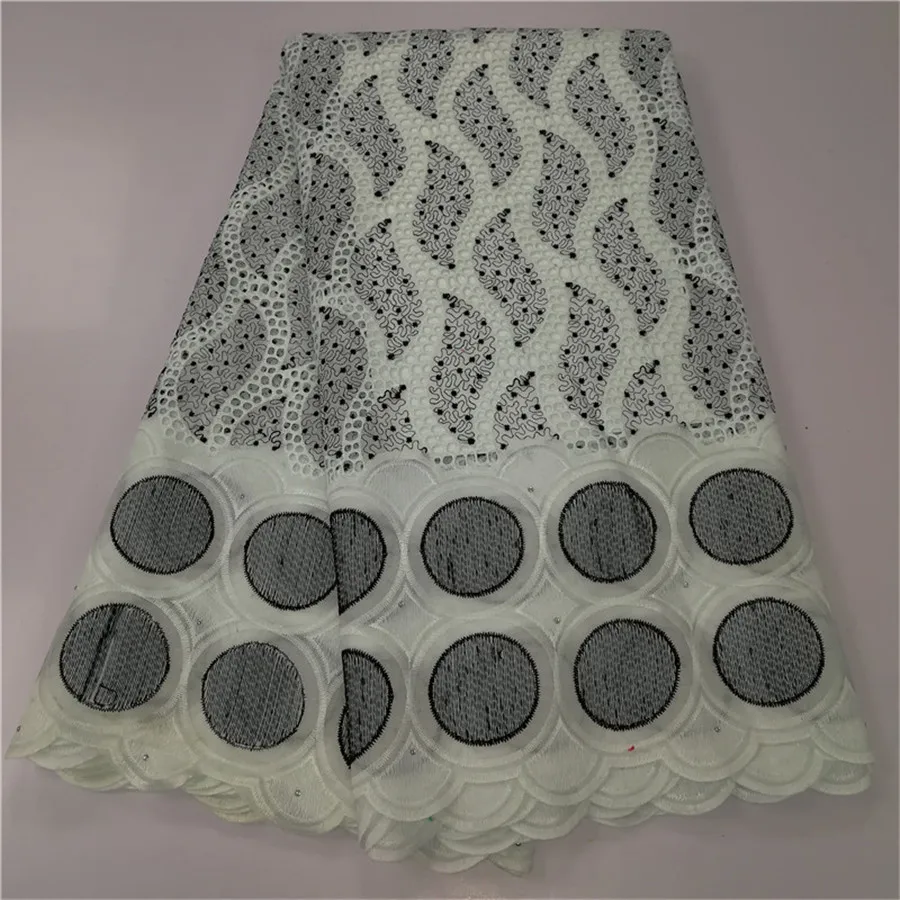 Желтая ткань из Дубая африканская кружевная ткань хлопок кружевная ткань последняя швейцарская вуаль кружева в швейцарском стиле высокое качество 5 ярдов/партия