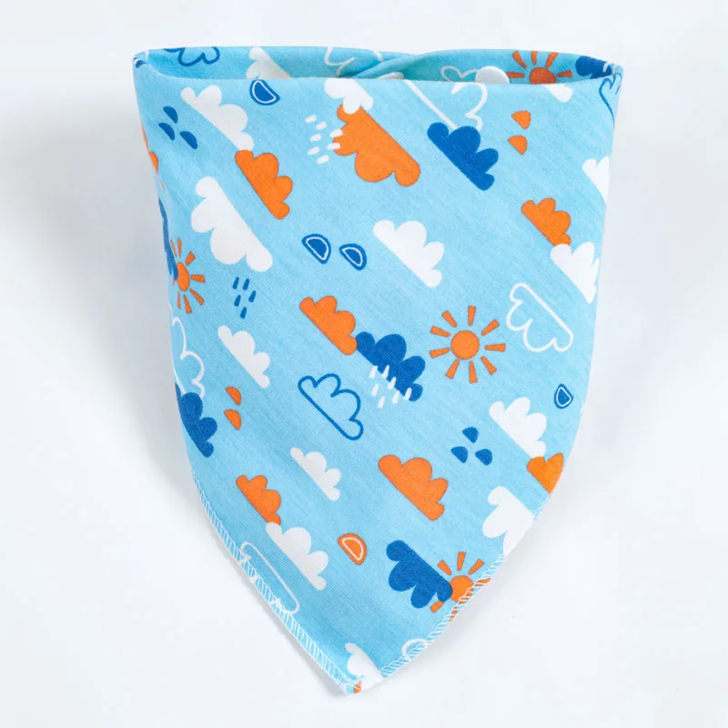 teething toys for babies 1Pcs Baby Bandana Drool Bibs 100% Organic Cotton Bibs for Boys & Girls, Super Soft Absorbent Feeding Bibs Newborn Cartoon Towel baby accessories Baby Accessories