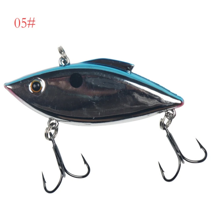 

Balight 5PCS Fishing Lures Hook VIB Plastic Hard Bait Artificial Crankbait Fishing Lures for Lake Ocean Beach River Fishing