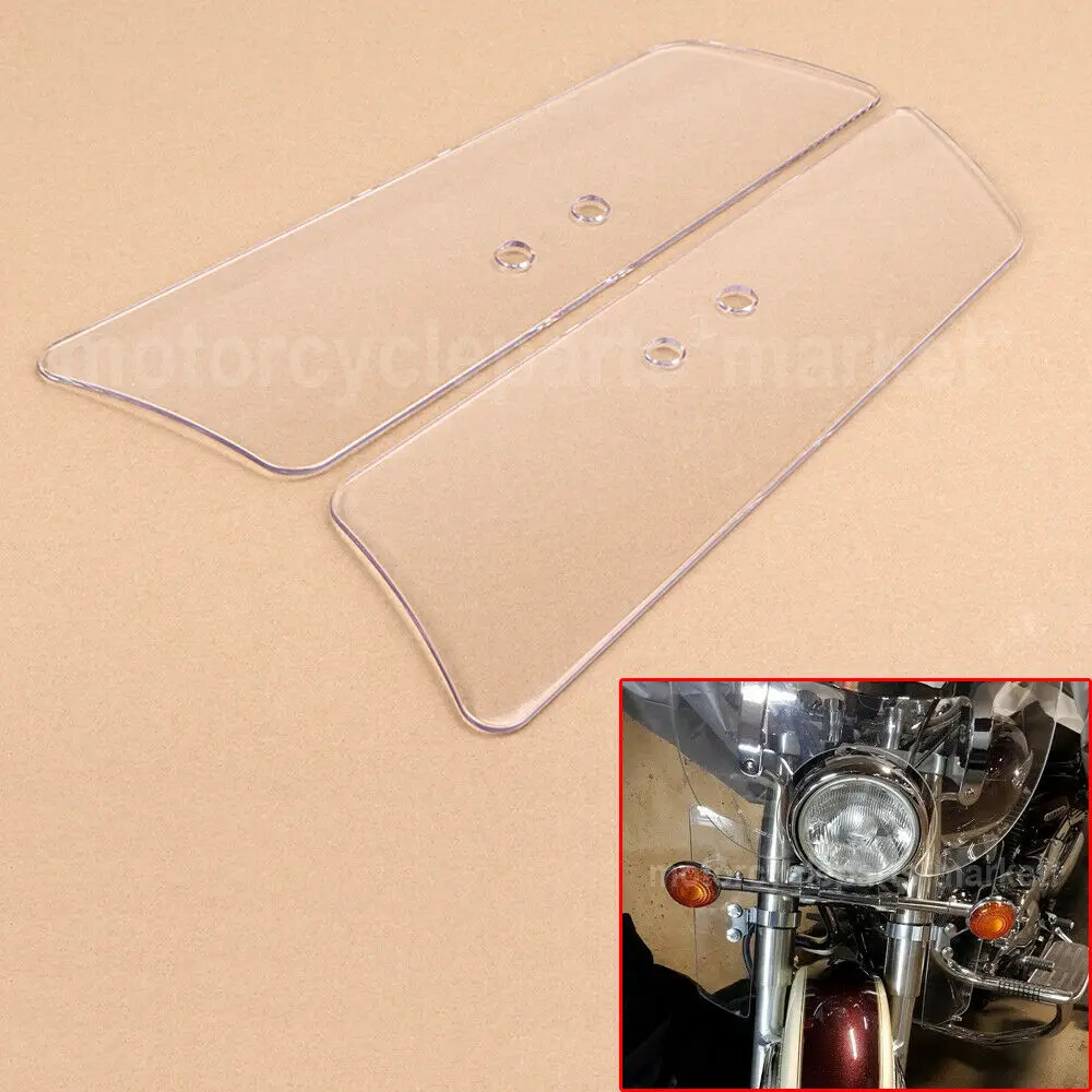Воздушные дефлекторы для Honda VT1100C2 Kawasaki VN1500E Yamaha XV1600A XVS1300 Suzuki VL1500 VLR1800|Накладки и