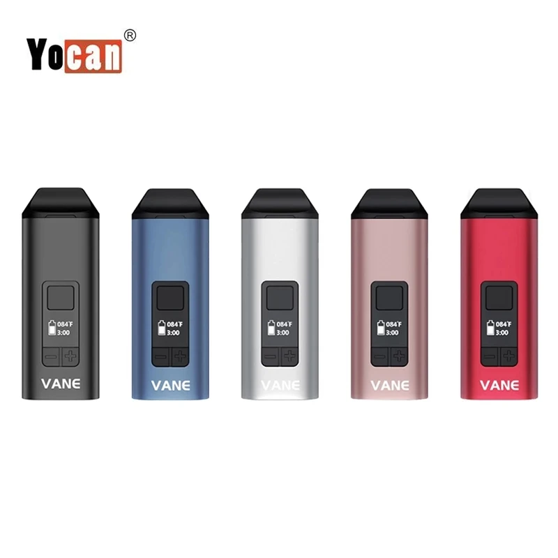 Original Yocan Vane Dry Herb Kit 1100mAh Ceramic Chamber OLED Screen Hit Herbal Product | Дом и сад