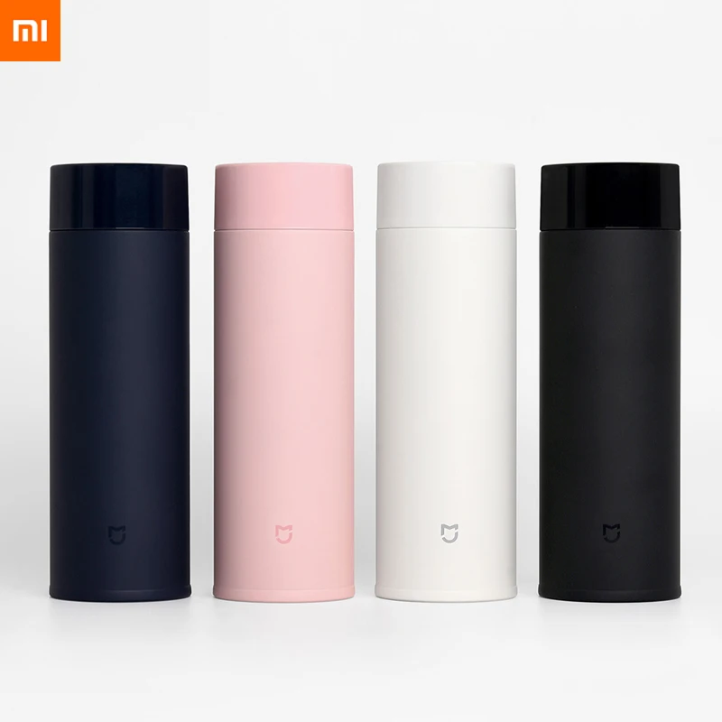 Новинка термос xiaomi mijia mini кружка 350 мл дорожная портативная бутылка с изоляцией