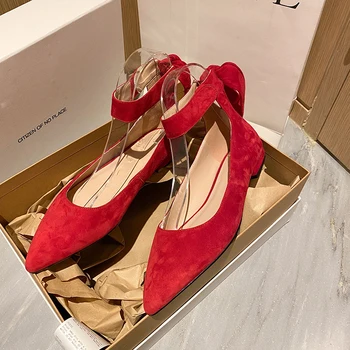 

Korea summer new women sandals sheepskin sandals low heels fashion sexy simple women shoes