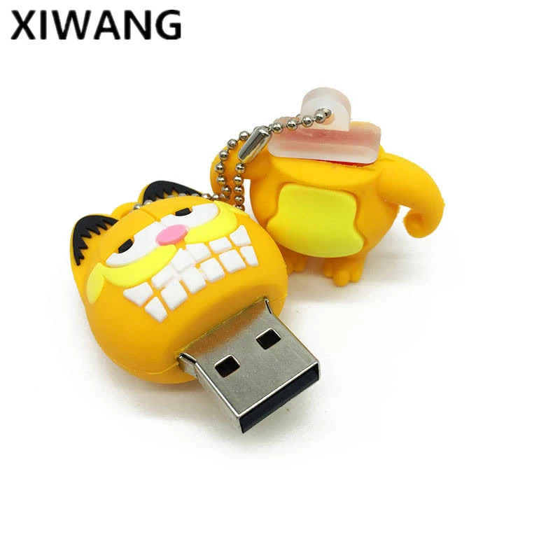 usb флэш-накопитель 128 Гб мультфильм carfield usb 2,0 ручка-накопитель 8 ГБ 16 ГБ 32 ГБ 64 Гб креативный ключ Флешка 4 Гб карта памяти для ребенка