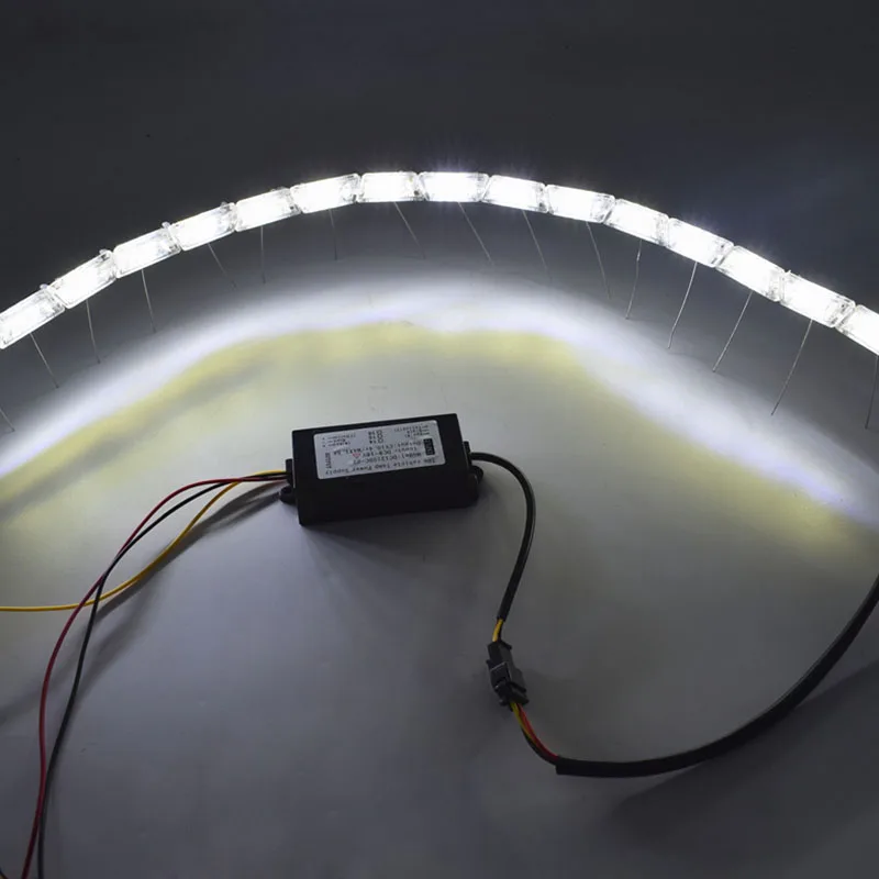

Car LED Reversing Light Set 2 Color 144 Leds Decorative Turn Signal Lights _WK