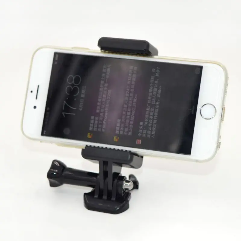 Универсальный держатель для смартфона с креплением в стиле GoPro любого телефона.