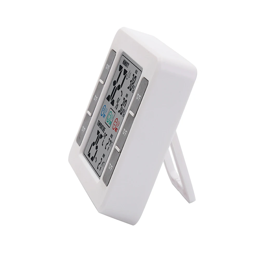 ЖК-цифровой термометр гигрометр Макс/Мин Цифровой измеритель температуры влажности для детской комнаты домашнего использования стоячая