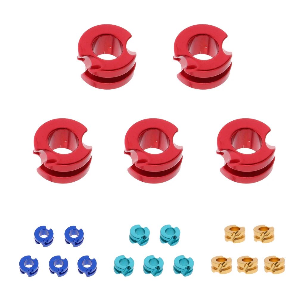 

5 Pieces Archery Aluminium Peep Sight For Compound Bow Hunting 3/16inch - 4 Colors