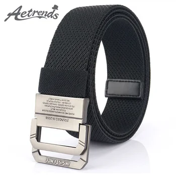 

[AETRENDS] Men's Nylon Tactical Belt Military Army Belt Men Outdoor Training Hunting Belts D-0230