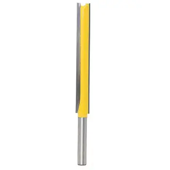 

8Mm Shank-1Pcs,Cnc Solid Carbide Milling Cutter,Woodworking Router Bit,Engraving Wood Tool,2 Flutes Straight Bit,Trimming Knife