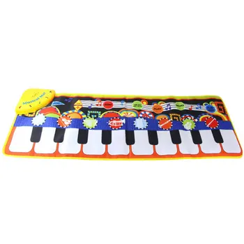 

Early Childhood Education Toy Foot Music Carpet Fresh And Interesting Scene Design Touch Sensitive Early Education 1 Pcs