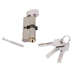 Stander Cylinder Lock Cylinder AB Key Anti-Theft Pure Brass Gate Door Lock Handle Bedroom Extended