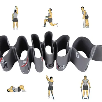 

Professional Yoga Dance Fitness Pull Strap Elastic Belt Stretching Band Loop Pilates GYM Fitness Exercise Resistance Bands