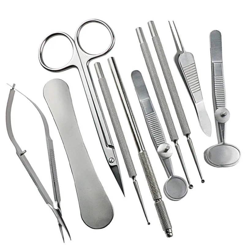 

1Set Stainless Steel Palpebral Gland Massage Meibomian Flap Eyelid Forceps Clip Granuloma Ophthalmic Eye Surgery Tools Kit