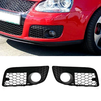 

Honeycomb Hex Mesh Fog Light Open Vent Grilles For Mk5 GLI Jetta 06-09