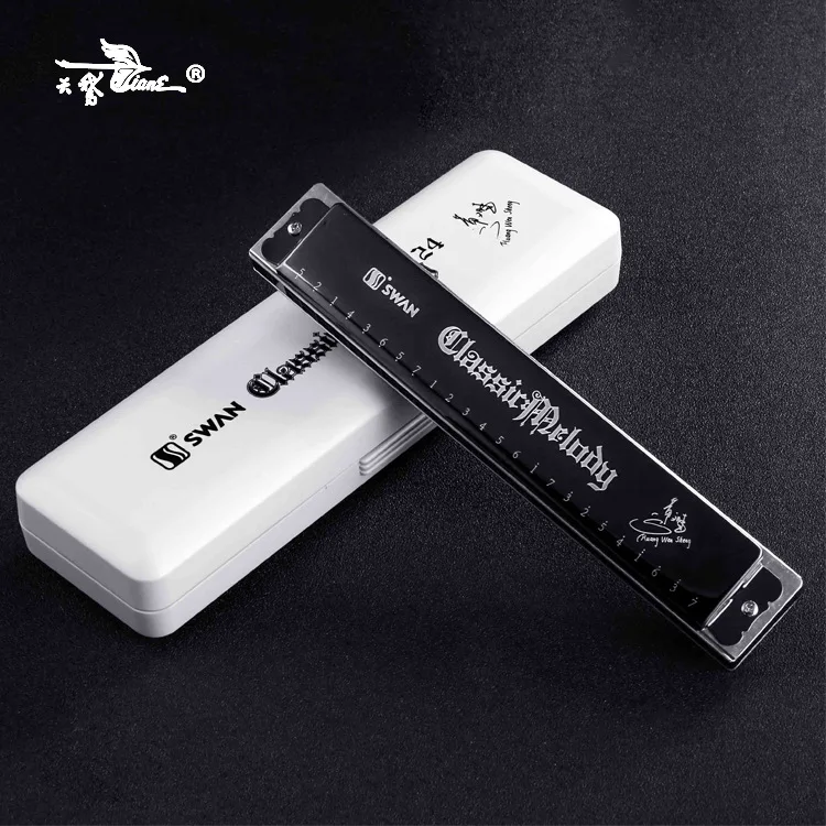 

Swan Harmonica 24 Hole Beginners Children Adult Students C Tune Profession High Grade Secondary School Teaching Aids Polyphony H