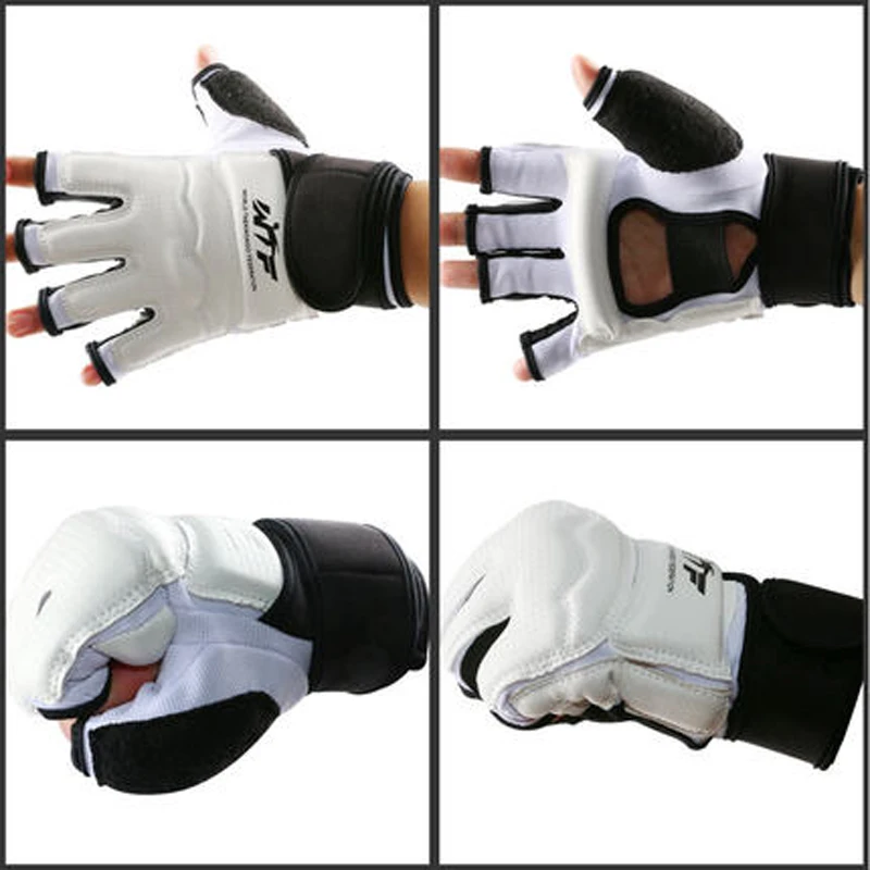 WTF Taekwondo Approve Pu Palm Protecter Guard Judo Hand Gloves Protector Gear Boxing Karate Equipment Adult And Kids|Прочие продукты