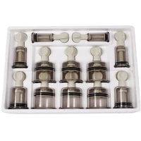 Portable 12 cups China Medical Vacuum Cupping Set Magnetic therapy Massage with Thickened Plastic 2