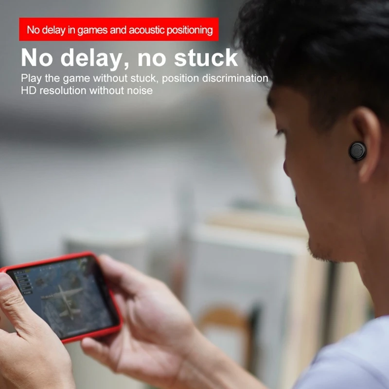 Оригинальные беспроводные bluetooth наушники OVEVO Q63 Автоматическое Сопряжение HD