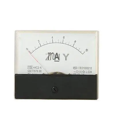 

DC 0-10mA Current Rectangle Panel Meter Amperemeter