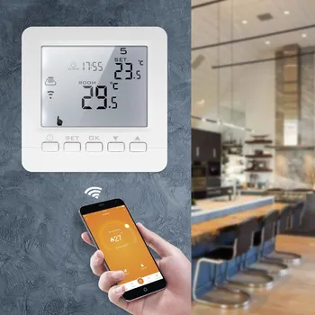 

Wifi Thermostat 220V 3A Water Floor Heating Digital Smart Temperature Controller thermostatic Controls Wireless APP Switch