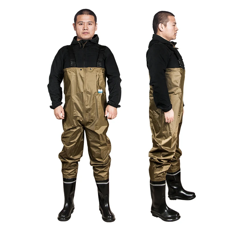 Nylon Fishing Waders Light Weight Beginner Outdoor Waterproof Suit
