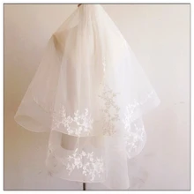 Короткие белые тюлевые Свадебные перчатки Brida длиной до запястья с кружевной аппликацией из бисера для женщин для свадьбы свадебные аксессуары Элегантные