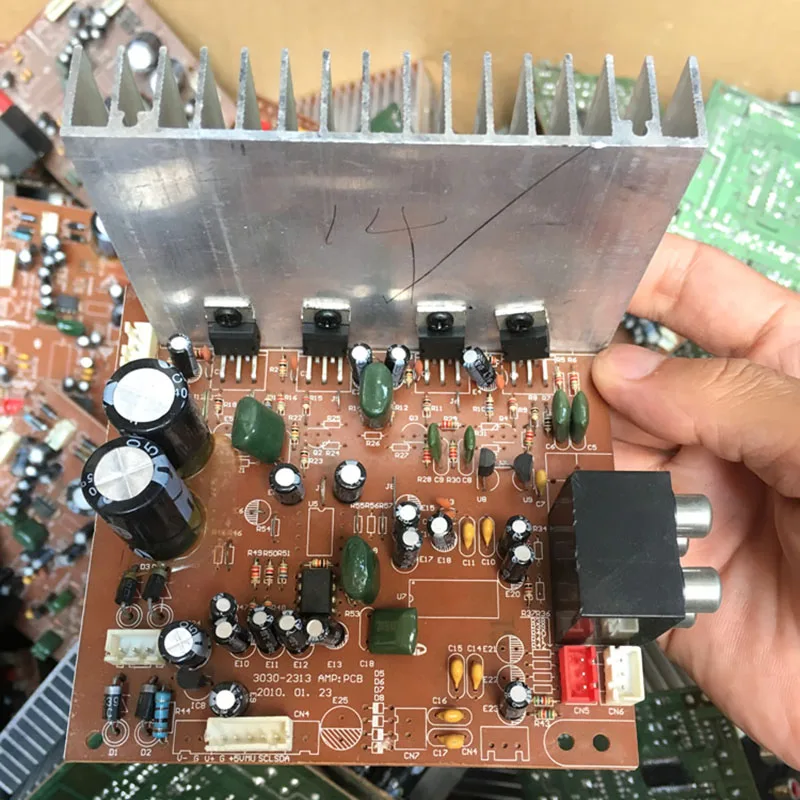 

HiFi Audio 2.1 Channel High-power Subwoofer Power Amplifier Board TDA2030A