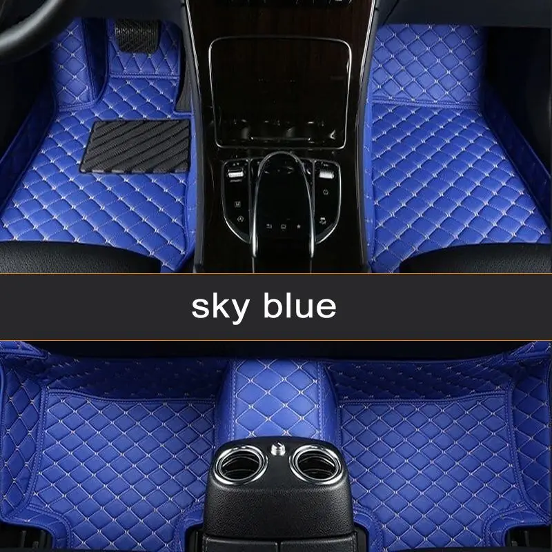 Автомобильные коврики из искусственной кожи для BMW 2 серии F22 Coupe 2014 2015-2018