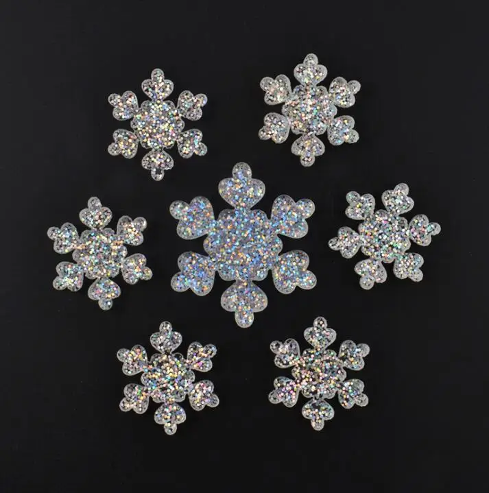 10pcs/lot DIY Christmas Snowflake Resin Cabochon Flatback Embellishment Accessories Scrapbooking Crafts Decoration | Дом и сад
