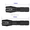 XM-L2 10000LM Aluminum Waterproof Zoomable CREE LED Flashlight Torch tactical light for 18650 Rechargeable Battery or 26650 ► Photo 2/6