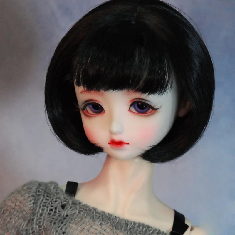 Новинка 1/3 1/4 1/6 1/8 Bjd SD парик челка короткие волосы высокотемпературный