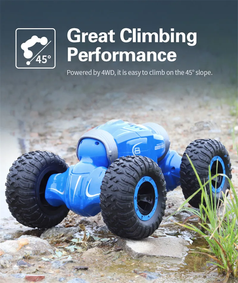 mini rc car 2.4GHz 4WD JJRC Q70 RC Car Radio Control Car Twist- Desert Cars Off Road Buggy Toy High Speed Climbing RC Car Kids Children Toys spiderman remote control car