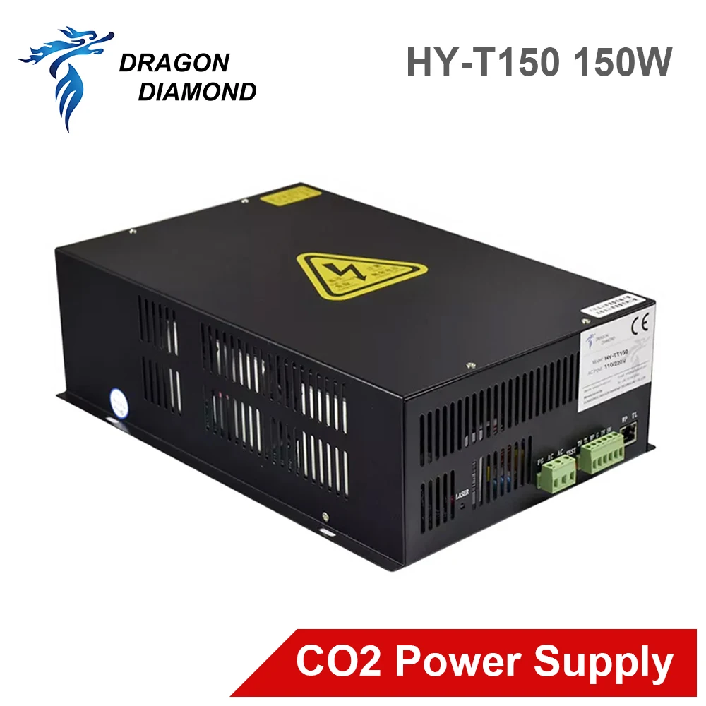 DRAGON DIAMOND HY-T150 150 Вт CO2 лазерный блок питания серии T/W AC 1100 В/2200 в для лазерной