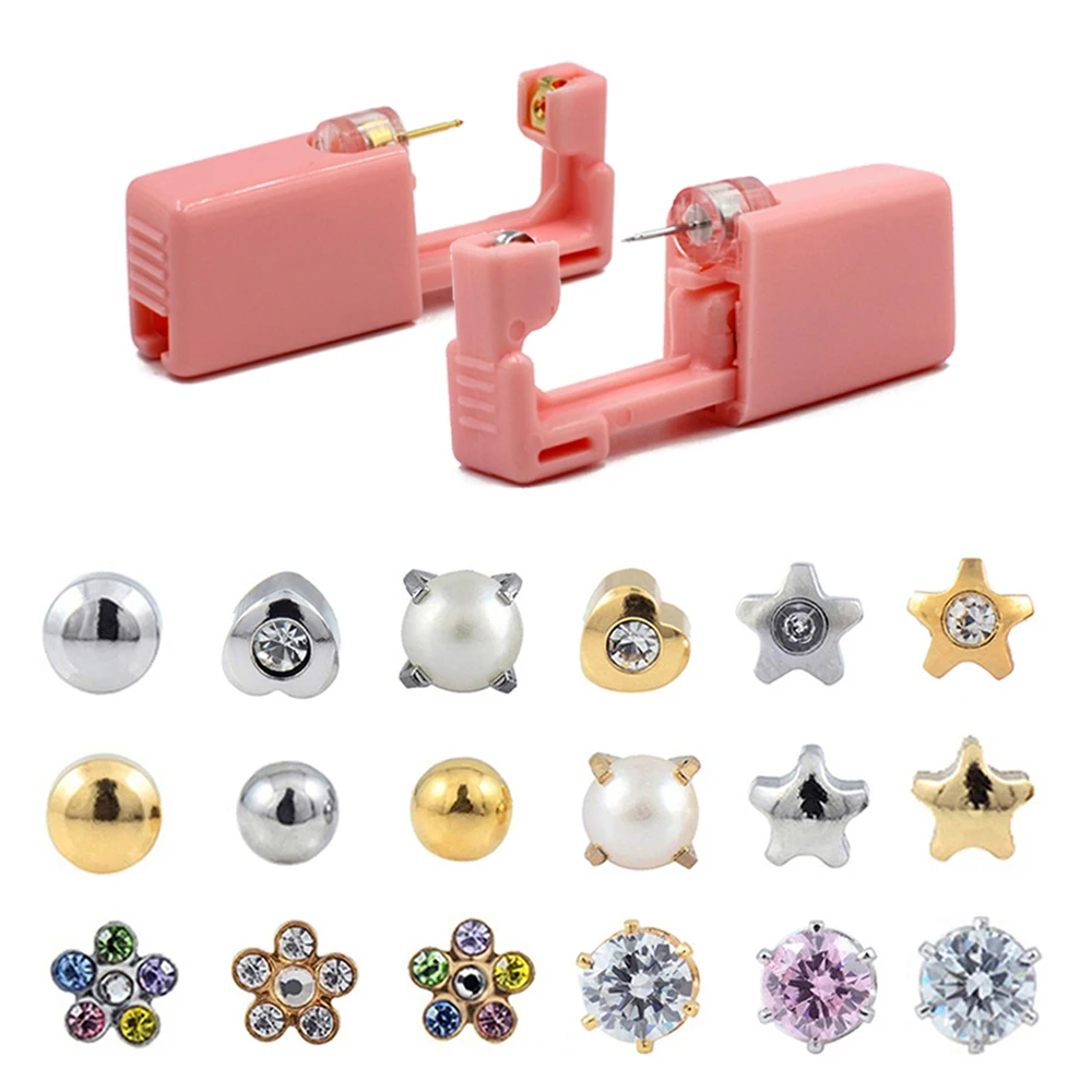 Ear Piercing Gun Earring Disposable Ear Piercing Guns Lot Earrings