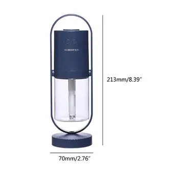 

Anion Mist Air Humidifiers 7 Color Shifting Night Light Projection Lamp Diffuser