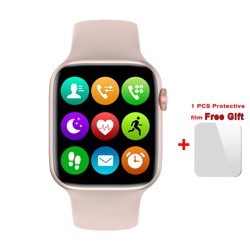 EnohpLX Original W27 Pro W17 Pro Full Screen Smart Watch 44MM Men W27 Smartwatch With Password Split IWO 16 PK DT7 plus X8 Max 