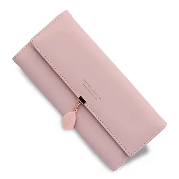 

New Women Pu Leather Wallets Female Long Purses Money Bags Phone Pocket Ladies High Quality Wallet Card Holder Clutch Moda Mujer
