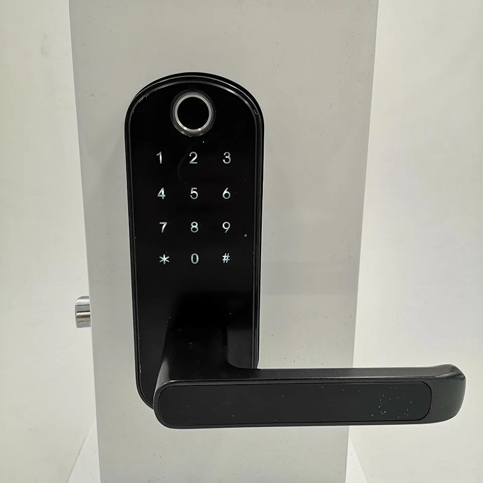  Airbnb renting house condo apartment touchpad bluetooth digital fingerprint wifi smart lever handle - 4000097416874