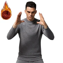 Термобелье мужские зимние теплые комплекты хлопковые подштанники Азиатский Размер M до 4XL