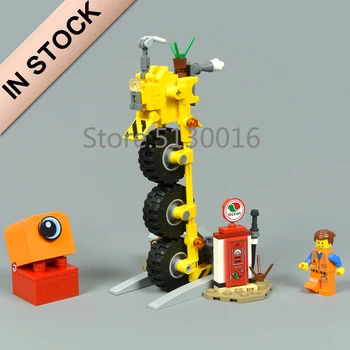 

In stock 45003 Movies 2 Series The Emmet's Thricycle 174Pcs Building Blocks Compatible 70824 Bricks Building Toys Christmas