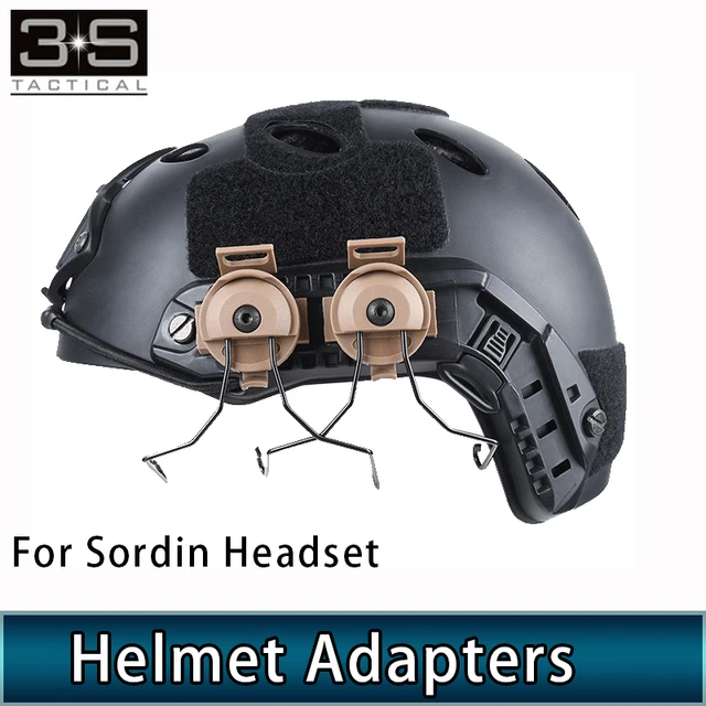 Helmet Accessories Sordin Headset  Headset Helmet Bracket Kit - Headset  Kit Adapter - Aliexpress