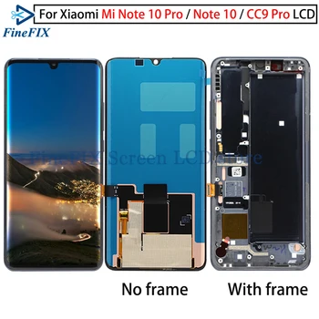 

6.47''Original For Xiaomi Mi CC9 Pro M1910F4E LCD Display Touch Screen Digitizer Assembly For Xiaomi Mi Note 10 Pro M1910F4G LCD