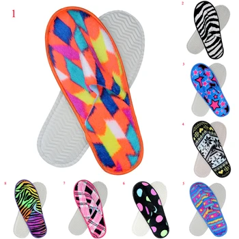 

2019 New Fashion Slippers Men Women Hotel Travel Spa Portable Folding Slippers Disposable house Home Floor Indoor Towel Slippers