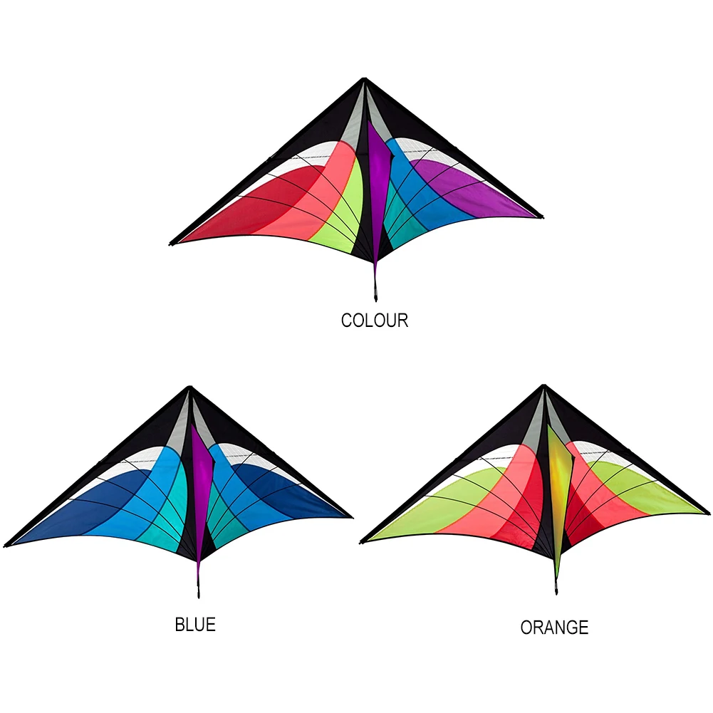 10 Meters Rainbow Bar Kite Tail for Delta Kite Stunt Kite Kite Accessory 