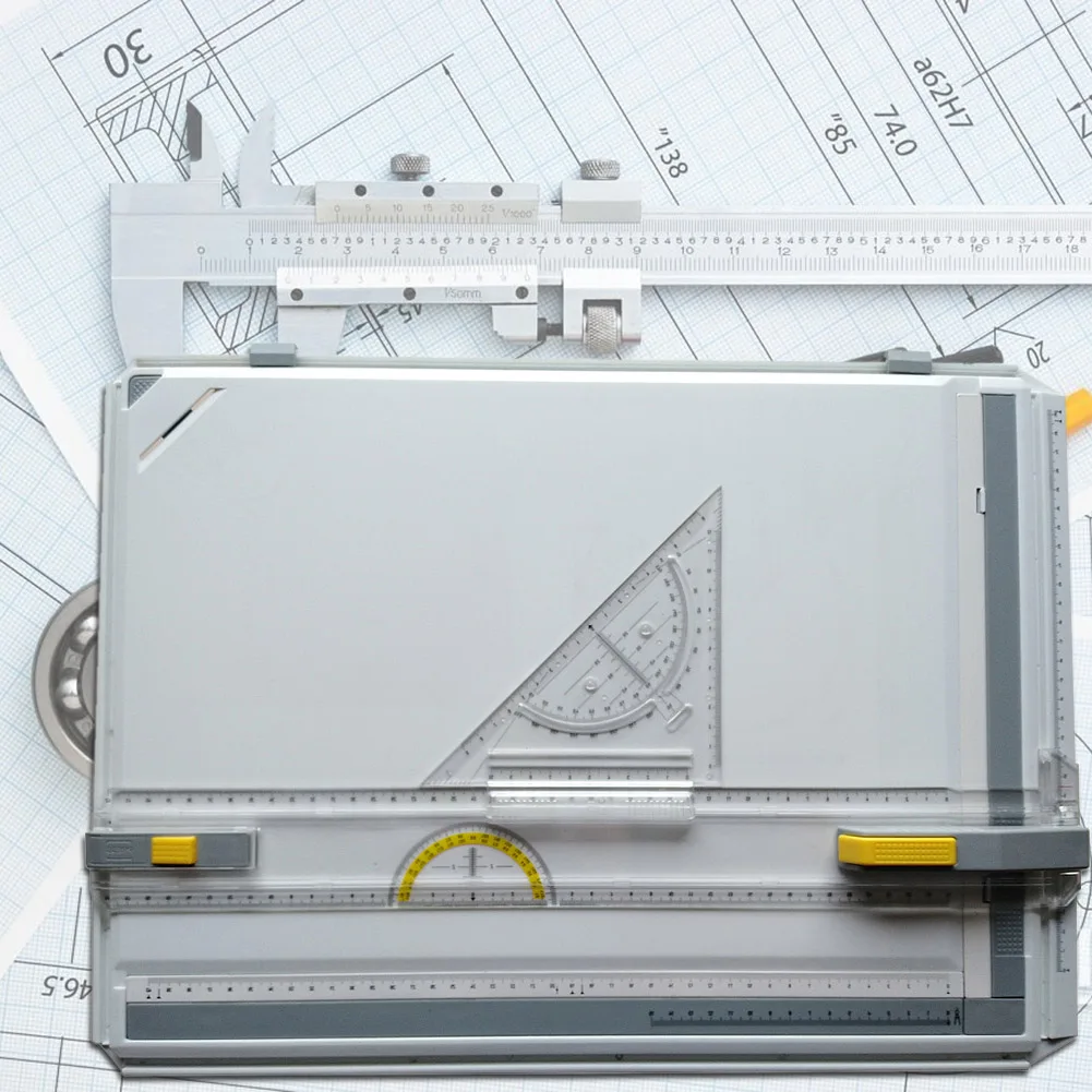 

Manual Drawing Board Drawing Table with Accessories Drawing Head Draft Painting Plate VH99