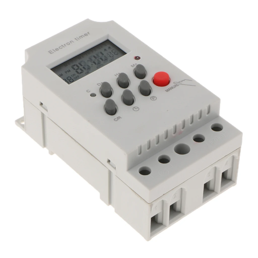 Programmable LCD Digital Intermediate Relay Timer Switch Relay 12V